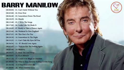 barry manilow youtube playlist.